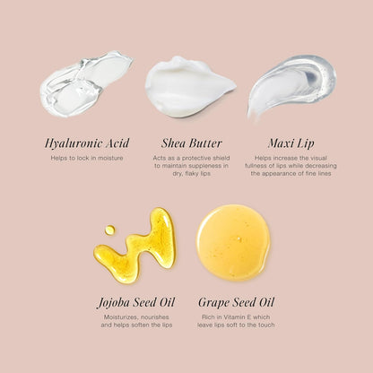 Jouer Conditioning & Repairing Lip Mask – Overnight Lip Mask for Dry Lips - Moisturizing Lip Balm - Maxi Lip for Plumper Lips and Visual Fullness - with Jojoba Oil and Grapeseed Oil for Hydration