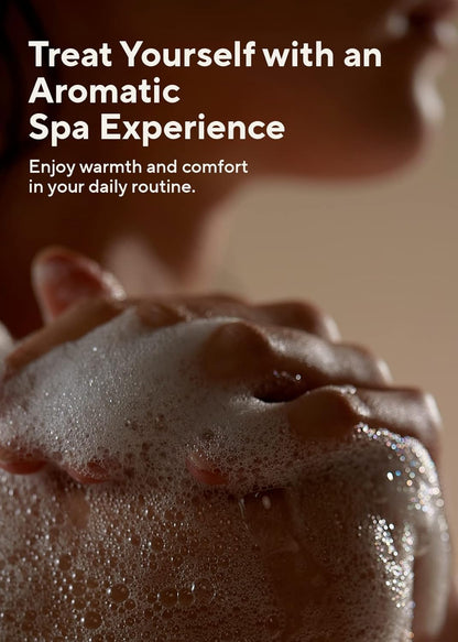 AROMATICA Serene Body Wash Lavender & Marjoram 10.14oz / 300ml, Vegan, Daily In-Shower Wash Blended w/Naturally Derived Scents