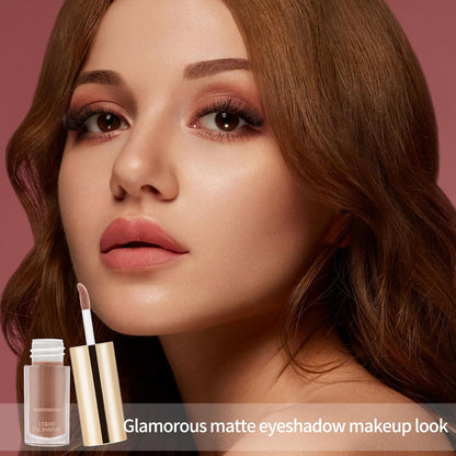 Boobeen Liquid Matte Eyeshadow, Long Lasting Waterproof Liquid Eye Shadow, Velvet Matte Cream Eyeshadow, Neutral Nude Eye Shadow Makeup