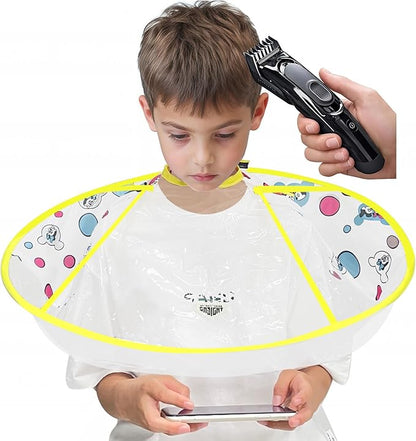 Kids Haircut Cape,Kids hair cutting