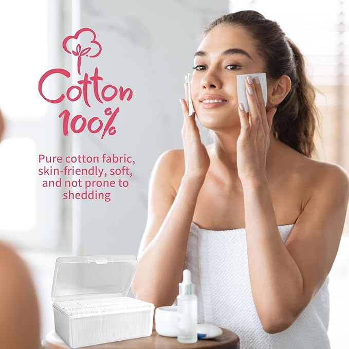 475 pcs square makeup cotton