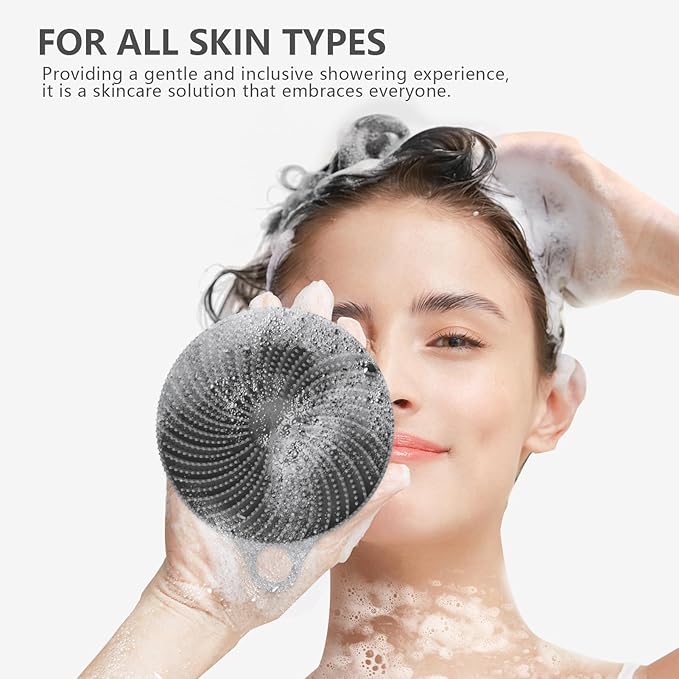 2 in 1 silicone brush,