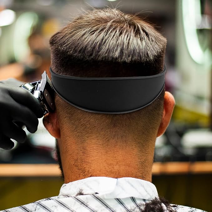 Neckline Shaving Template, Adjustable Hair