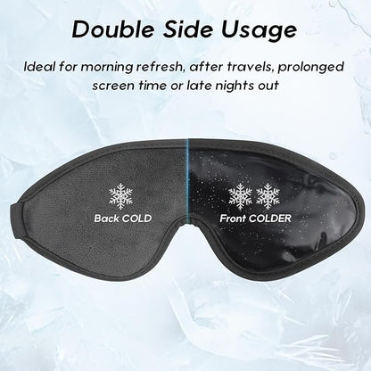 Cooling eye mask, gel eye