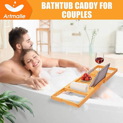 Artmalle luxury bathtub caddy tray