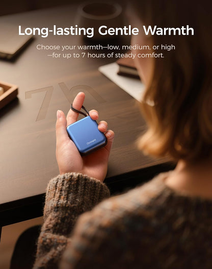 Ocoopa Hand Warmers Rechargeable UT5 Nano – Slim Electric Pocket Heater, Smart Temp Control, 14Hrs Battery, UL Safety, Artists in Bloom Design, Practical Gifts for Women, Christmas, Outdoor, Office