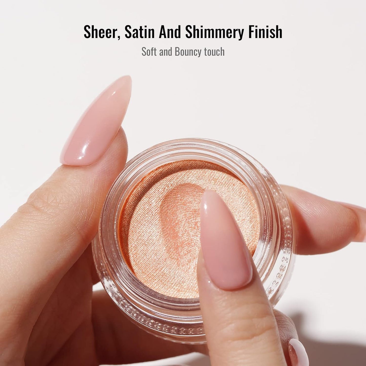 Oulac Purple Cream Eyeshadow also for Highlighter Large Capacity Highly Pigmented Eye Shadow Waterproof &Long Lasting with Moisturizing Formula, Shimmer Glitter Eye Makeup. 6g.(19)