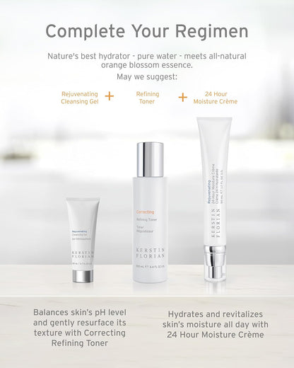 Kerstin Florian Rejuvenating Cleansing Gel | Travel Size | Gentle Face Wash Cleanser and Makeup Remover for Women | Gentle Formula Removes Dirt & Oils to Clarify and Brighten Skin, .7 fl oz