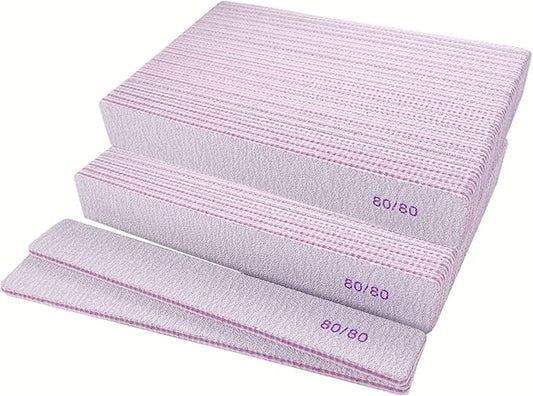 80/80 grit nail files, emery