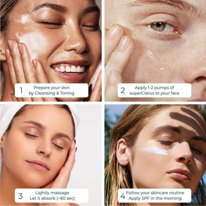 Pure & Cimple Probiotic Skin Brightening Serum | Dark Spot Face Treatment | Age Spots | Melasma, Sun Damage and Dark Pigmentation Remover | Brighter Skin Tone | Fragrance-Free