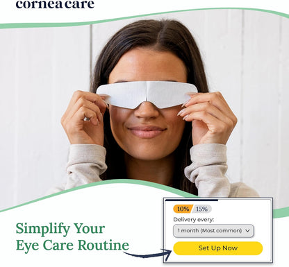 Rescue: Hydrogel Self Cooling Compress | Cold Eye Masks for Puffy Eyes | Self Cooling Eye Compress for Fast Relief | Travel Ready | 12 Count