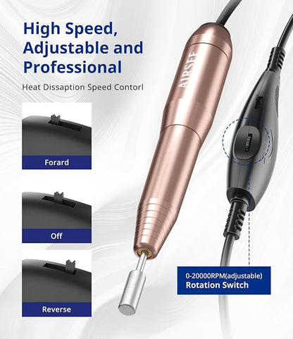 Airsee n24 portable electric nail