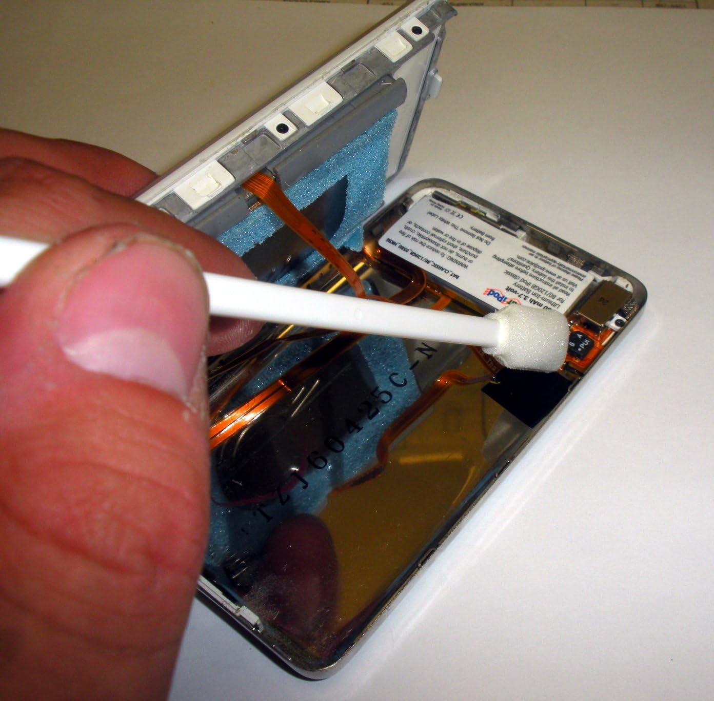 Made in the USA (Bag of 50 Swabs) 5" Large Rectangular Foam Swab for Printers, Firearms, Applying, Cleaning, and Detailing by Swab-its: 71-4501