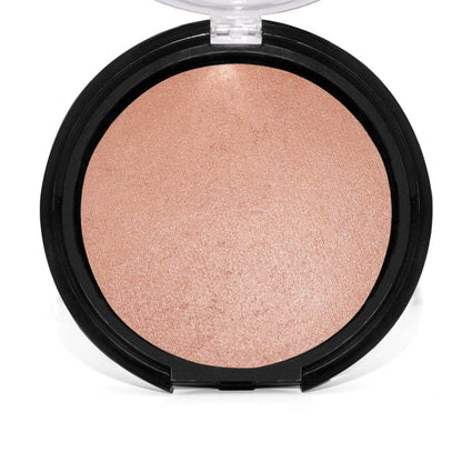 Palladio Baked Bronzer, Highly Pigmented and Easy to Blend, Shimmery Bronzed Glow, Use Dry or Wet, Lasts all day long, Provides Rich Tanning Color Finish, Powder Compact, Atlantic Tan