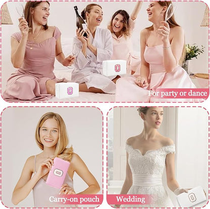 Personalized initial letter makeup bag,