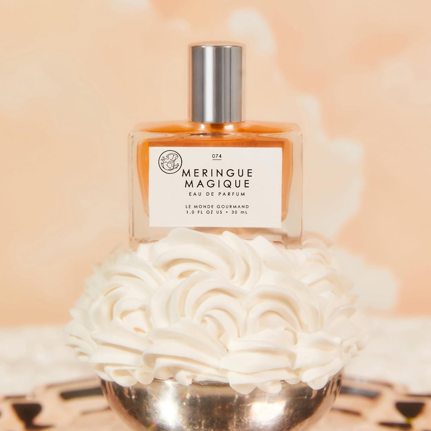 Le Monde Gourmand Meringue Magique Eau de Parfum, Gemeni Bakes Collaboration - 1 fl oz (30 ml) - Praline, Orange, Gardenia Perfume Notes