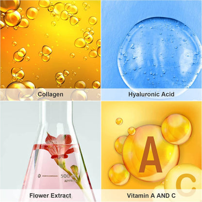 24K Collagen Under Eye Mask, 30 Pairs Crystal Gold Under Eye Patches For Puffy Eyes and Dark Circles – Look Less Tired and Reduce Wrinkles and Fine Lines (Gold)