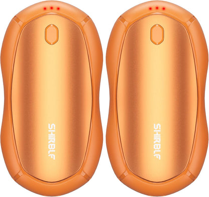Hand Warmers Rechargeable, Electric Hand Warmers 2 Pack with Smart Chips Long Safe Heat, Portable Pocket Heater,Gifts for Christmas,Golf,Camping,Hunting, Stocking Stuffers