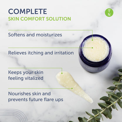 Truremedy Naturals Remedy Balm with Tea Tree Oil, 2 oz - Soothing Moisturizer for Rough Areas - Nourishing Foot and Body Balm with Tea Tree, Lavender, and Eucalyptus