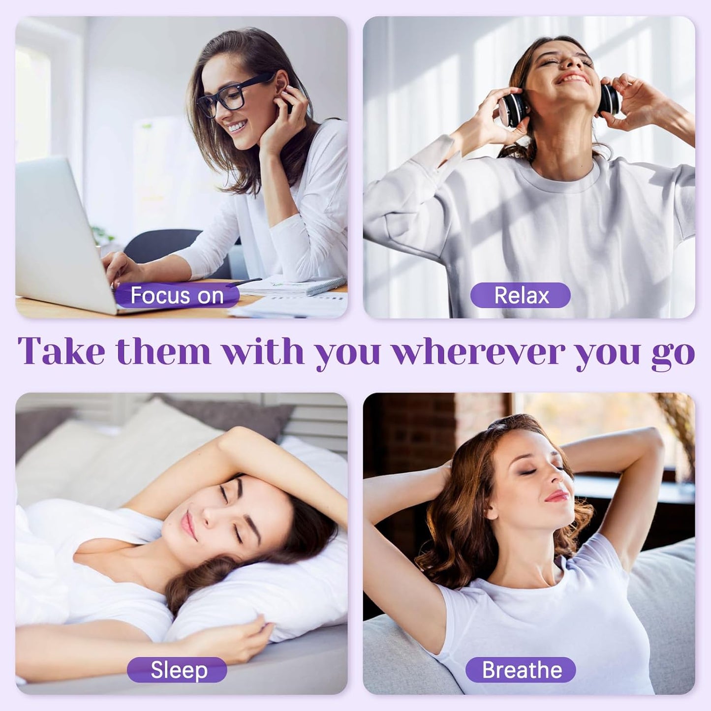 Lavender Essential Oil Roll On, Lavender Touch Essential Oil - 10 mL Roll On for Sleep and Relaxation