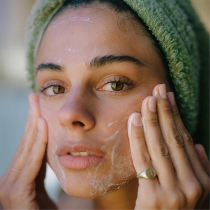 Salt & Stone Facial Cleanser for Women & Men, Spirulina & Yuzu Gentle Facial Wash with Hyaluronic Acid, Squalane, For All Skin Types, Vegan, Cruelty Free, 7.2 oz