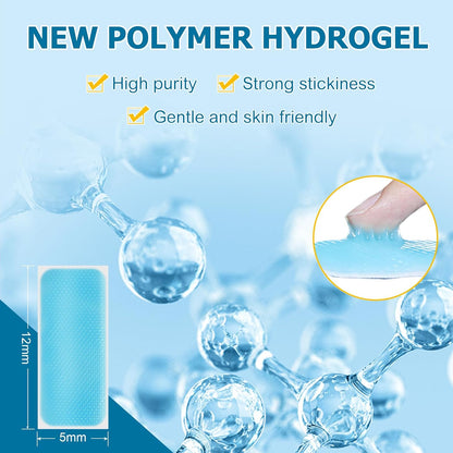 16 Sheets Fever Patches for Kids - Hot Weather Cooling Gel Patches for Adults - Headache Patches - Forehead Fever Cool Pads