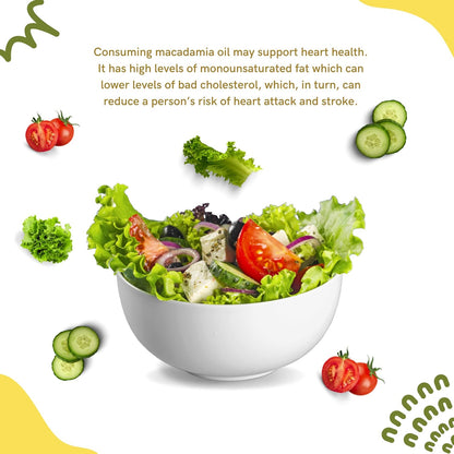 Mac Nut Cooking Oil- Australian Pure Cold Pressed Macadamia Nut Oil, Unrefined, for Natural Cooking, High Smoke Point for Frying, Non GMO, Vegan, Keto Friendly and Gluten Free (16.9 fl oz)