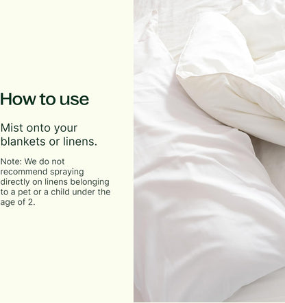 Plant Therapy White Linen Pillow and Linen Spray, Clean & Refreshing Aroma, Great for Sheets, Curtains, and Upholstery, One-of-a-kind Natural Fragrance 8 oz