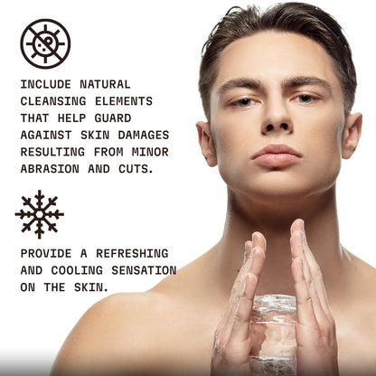 Striking Viking Aftershave Balm for Men - 4 fl oz, Sandalwood - Shaving Balm & After Shave Lotion for Men with Post Shave Hydration & Skin Care