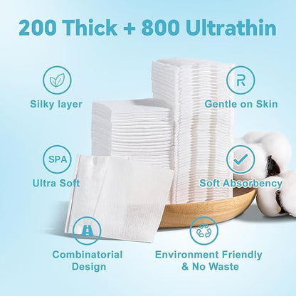 Square makeup cotton pads,facial lips