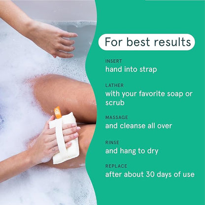 Cleanlogic organic cotton exfoliating body