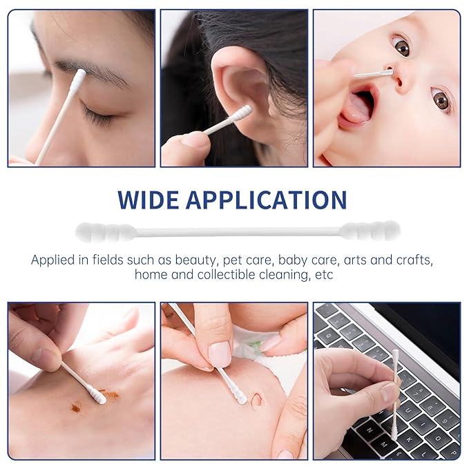 Cotton swabs, 800 count double