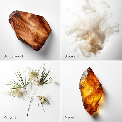 AromaTech Santal & Love Affair Set | Aroma Diffuser Essential Oils Blend of Santal Cardamom, Papyrus, Musk | Love Affair Jasmin, Saffron, Cedar, Ambergris - 120 Milliliter