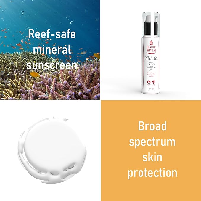 Shield, Anti-Aging Mineral Sunscreen & Moisturizer,