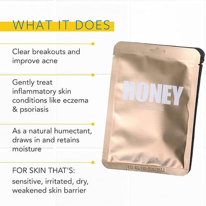 Lapcos honey sheet mask, daily