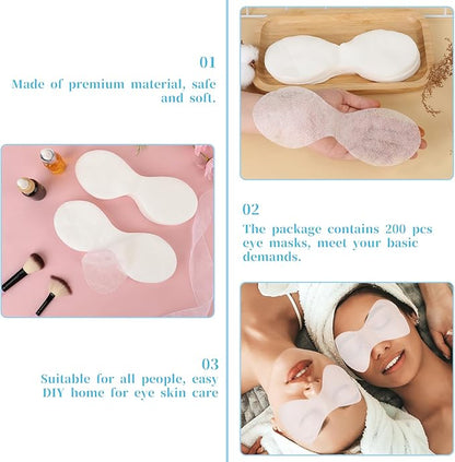 200 sheets disposable eye mask