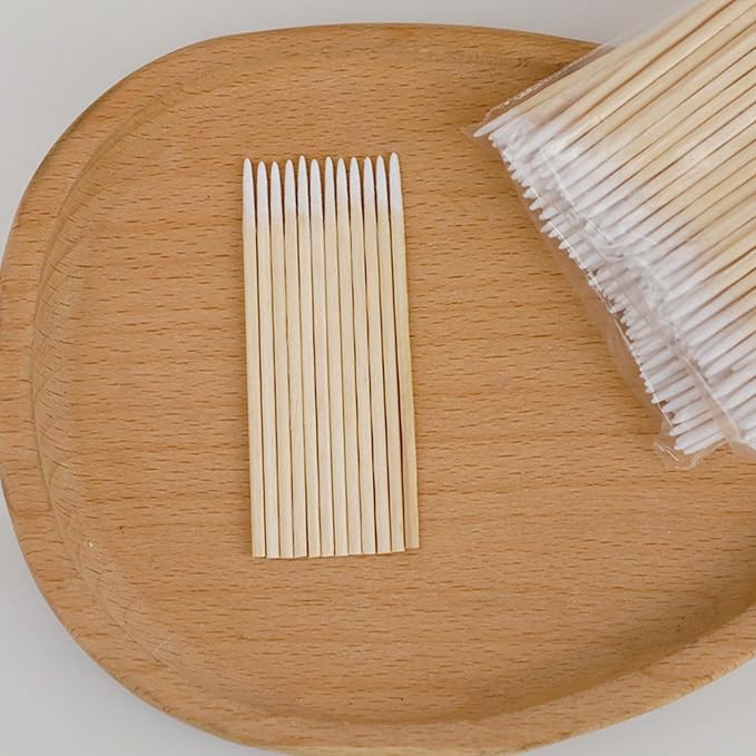 800pcs pointed cotton swabs,4 inch