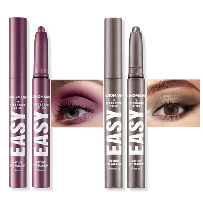 Jolilab Eyeshadow Stick Set, 8 Colors Matte Professional Bright-Colored Contouring and Highlight Stick, Cream Waterproof Long Lasting High Pigmented Eye Shadow. (2, 18-21)