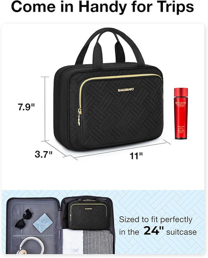 Bagsmart hanging travel toiletry organizer