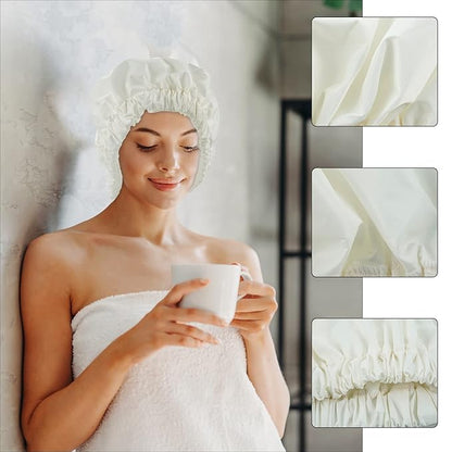 Reusable shower cap for women,