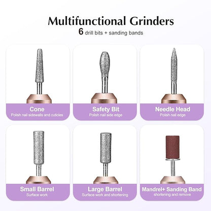 COSLUS Nail Drill File Professional: