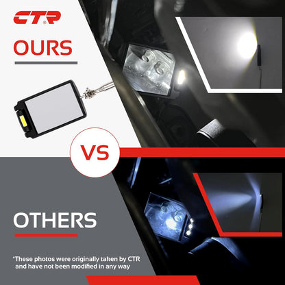 CTR 5PCS Telescoping Magnetic Pickup Tool Kit with Super Bright COB LED Square Inspection Mirror, Flexible Magnet Flashlight, Adjustable Inspection Tool with Long Handle - Best Gadgets Gifts for Men