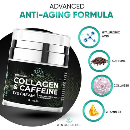 Collagen eye cream for dark