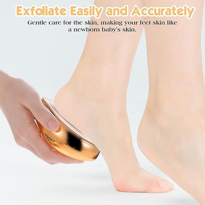 Nano glass foot file callus