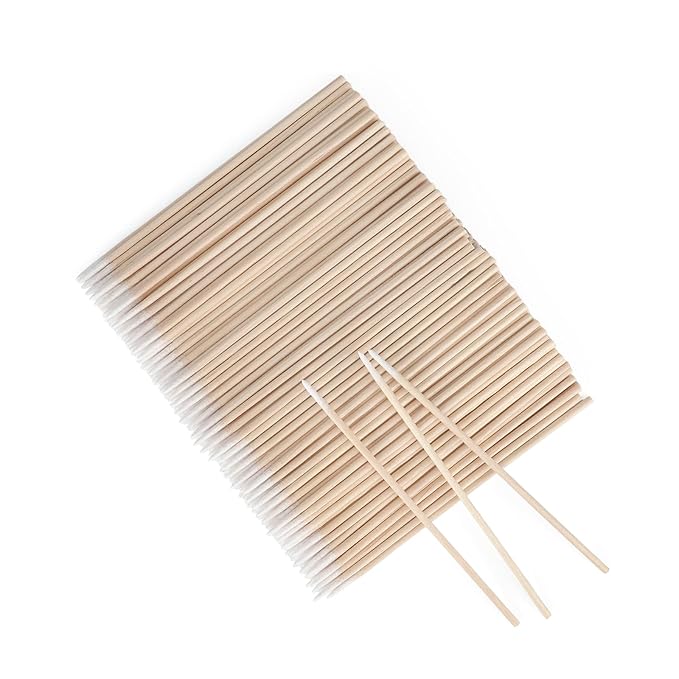 G2plus 500pcs cotton swabs, wood
