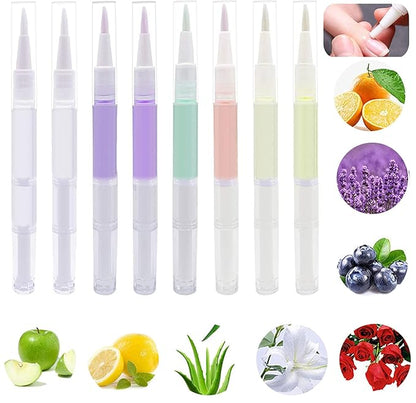 8PCS Cuticle Oil Pens,Cuticle Revitalizer