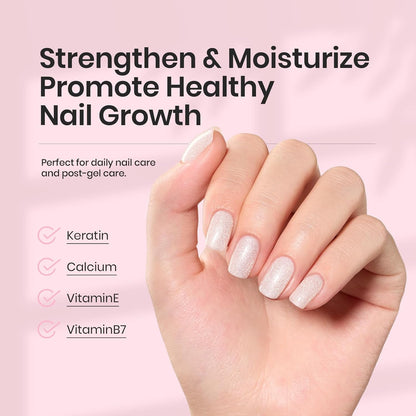 Beetles Base Color Gel Nail Polish Set – 6 Colors Nude Gel Polish, 5 in 1 Builder Rubber Base Coat, Self Leveling Soak Off Strengthening for Natural Nails and French Manicure