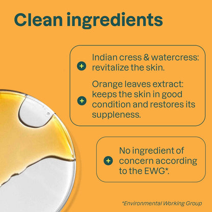 ATTITUDE Hand Cream, EWG Verified, Plant and Mineral-Based, Vegan Personal Care Products, Orange Leaves, 2.5 Fl Oz (Pack of 6)