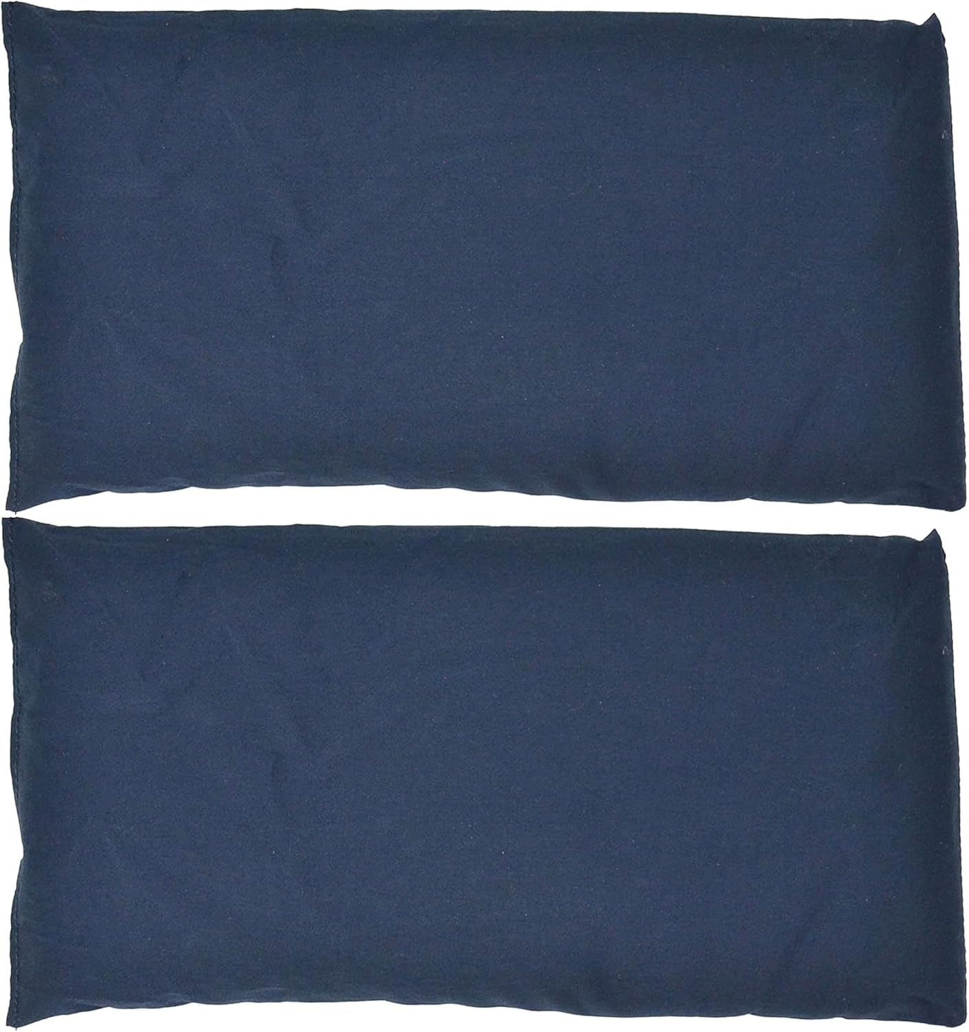 Nature's Approach - Basic Herb Pack Rice Heating Pad Microwavable Reusable Heat Pack with Herbal Aromatherapy Fill, Freezer and Microwave Safe for Hot and Cold Therapy, 2 Pack Nighttime Blue