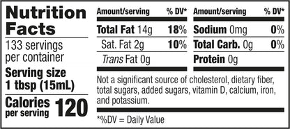 Amazon Fresh, Italian Extra Virgin Olive Oil, 2 Liter (Pack of 2)